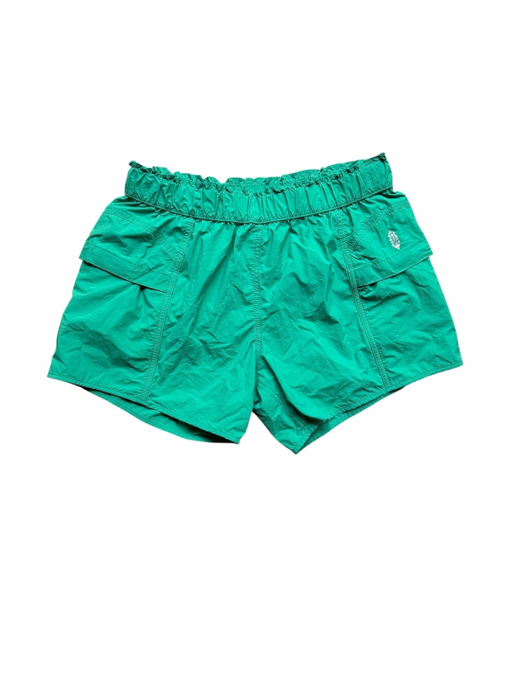 Free People Movement Green High Rise Athletic Shorts
